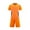 Orange, variant on Boys Activewear Outfit Sets, Football Summer Two Piece Short Sleeve Boys' Clothing Sets White Size 8