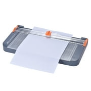 Multifunctional A4 Paper Trimmer Cutters Guillotine with 5 Storage Boxes Portable for Photo Labels Paper Cutting