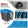 thumbnail image 3 of Foldable Dog Pet Bath Pool Collapsible Dog Pet Pool Bathing Tub Kiddie Pool Doggie Wading Pool for Puppy Small Medium Large Dogs Cats and Kids 71" Grey, 3 of 10