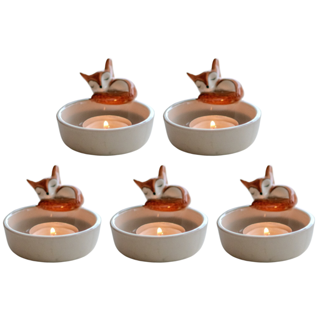 Portavelas Con Forma Candelabro Dibujos Animados para Amantes Los