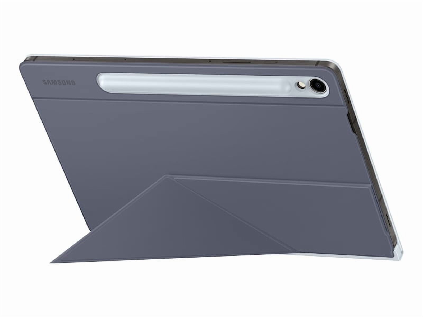 Samsung Galaxy S9 Tablet Slim Keyboard Book Cover, Black - Mobile