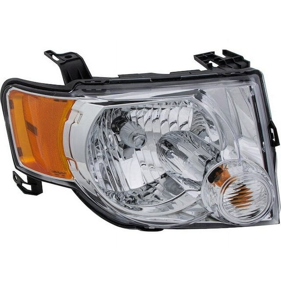 Front Right Headlight Assembly - Compatible with 2008 - 2012 Ford Escape 2009 2010 2011