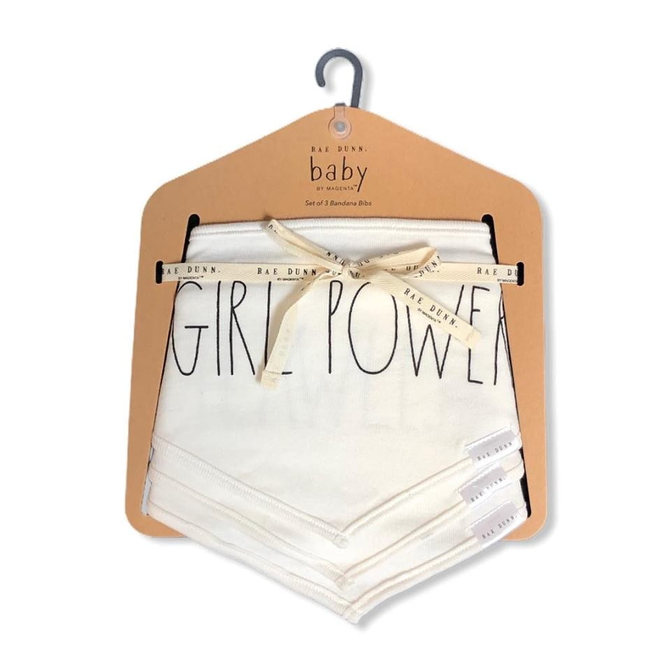 rae dunn baby bibs