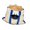 Striped Blue, variant on lanema Fascinating Pouches Dog Design Ceramic Mugs Durable And Safe Elegant Drinking Cup For Tea Coffee And Other Beverages