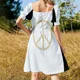 thumbnail image 5 of Vestido de manga corta de circo de carnaval, vestidos de falda para mujer, vestidos para mujer 2025, estilo coreano, ropa estética, vestido, 5 of 7