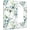 Green Olive Sage Eucalyptus Leaves, variant on Talavera Mexican Ceramic Tiles Watercolor Decor Print Light Switch Plate Cover Plastic Wall Plates (Double Gang Toggle Switch)