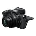 thumbnail image 6 of Nikon Z50 - Digital camera - mirrorless - 20.9 MP - APS-C - 4K / 30 fps - 3.1x optical zoom NIKKOR Z DX 16-50mm VR lens - Wireless LAN, Bluetooth - black, 6 of 13