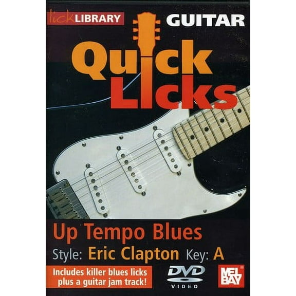 Quick Licks: Eric Clapton Up Tempo Blues - Key: A (DVD), Lick Library, Special Interests