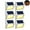 Amber Light, variant on ROSHWEY 6PCS Solar Deck Lights, Solar Outdoor Lights Waterproof, Solar Powered Outdoor Lights Step Lights for Garden Backyard Patio Yard Wall Stair Railing Lighting, Amber Light