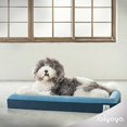 thumbnail image 3 of Deep Sleep Ortho Dog Bed L Royal Blue, 3 of 7