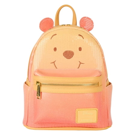 Loungefly Disney Winnie The Pooh Sequin Glitter Mini Backpack