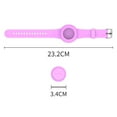thumbnail image 2 of Accessories Replacement Waterproof Case Bracelet Kids Bracelet Silicone Strap Child Wristband Silicone PINK, 2 of 8