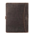thumbnail image 4 of Portafolio de cuero KomalC Vintage Organizer con bolígrafo, 4 of 8