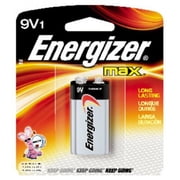 Eveready Energizer Max 9 Volt Alkaline Battery