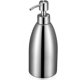 thumbnail image 1 of 500ml Liquid Soap Dispenser Lotion Dispenser With Foam Nozzle Soap Dispenser In 304 Stainless Steel Soap Dispenser Shampoo Bathroom Kitchen Silver, 1 of 5
