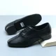 thumbnail image 3 of Zapatos de baile modernos de cuero genuino para hombre, zapatos de salón de Tango latino para hombre, zapatos de baile de suela suave de cuero, zapatillas transpirables, 3 of 5