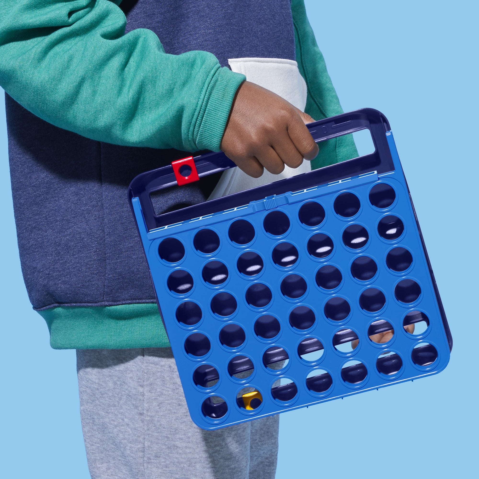 Official Hasbro Games Connect 4 Game, Allin1 Storage, Scor
