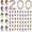 200, variant on 50 Pcs Little Jesus Figures Small Easter Jesus Loves You Toys 10 Colors Mini Rubber Jesus Miniatures to Hide and Seek Religious Gift Party Favors Easter Egg Stuffers Sunday School (50)