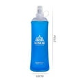 thumbnail image 4 of pitrice Flasque Souple TPU Bouteilles d'Eau Pliables pour Randonnée 450ml Bleu, 4 of 9