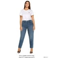 thumbnail image 6 of Levi's Women's 711 Figure-Hugging Mid Rise Stretch Skinny Jeans (Dark Wash, 8 Med (29x30)), 6 of 6