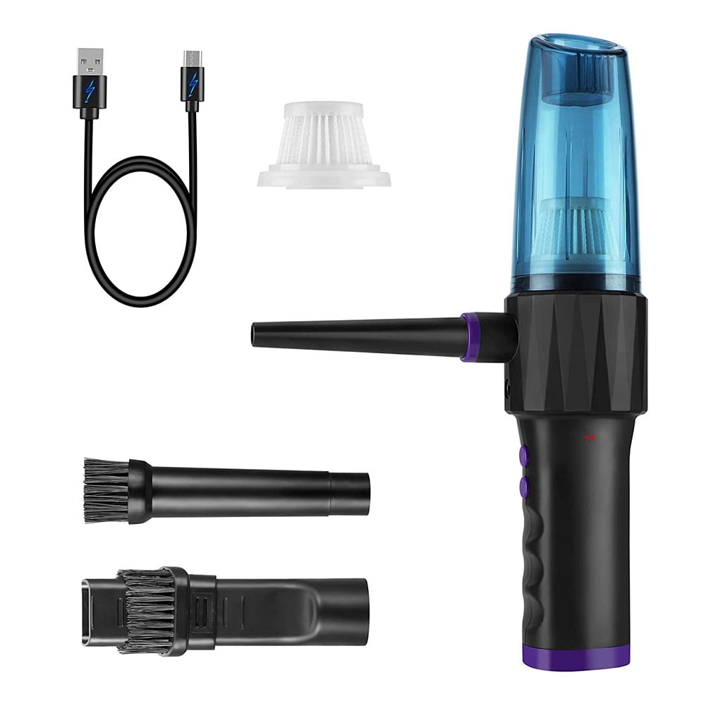 Compressed Air Duster 2In1 Vacuum,10000MAh Rechargeable,8000Pa
