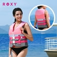 thumbnail image 7 of Roxy Women's Life Jacket, US Coast Guard PFD with Lightweight EPE Foam, M Size 33" - 37" Pink Silver, 7 of 7