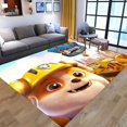 thumbnail image 3 of Alfombra antideslizante de la Patrulla Canina para baño, alfombra de franela Chase Skye para sala de estar y dormitorio, alfombra para gatear con dibujos animados de Anime de la patrulla canina para n, 3 of 5