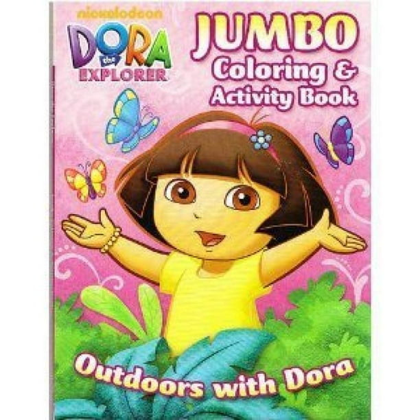 Dora the Explorer Jumbo Coloring & Activity Book