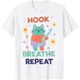 thumbnail image 1 of Hook Breathe Repeat Funny Crochet Lover Camiseta, 1 of 2