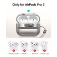 thumbnail image 2 of Funda ESR para AirPods Pro 3 con MagSafe, titanio, 2025, 2 of 9