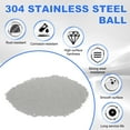 thumbnail image 2 of Uxcell 1500-Pack Stainless Steel Bearing Balls, 2mm G100 Metal Precision Balls Marbles, 2 of 6