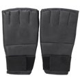 thumbnail image 1 of Guantes profesionales de PU transpirables para entrenamiento de boxeo, carreras de boxeo, saco de arena, medio dedo, 1 of 8