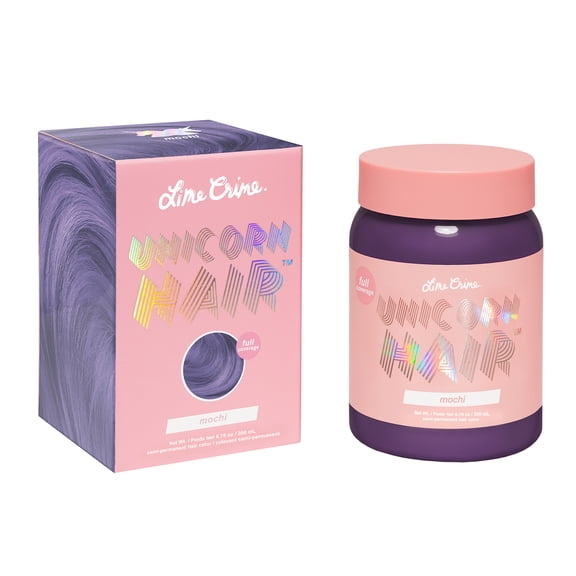 Lime Crime Unicorn Hair, Semi-Permanent Hair Color, Vegan, Full Coverage, Mochi 6.76 fl oz