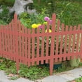 thumbnail image 5 of Kieccall Plastic Garden Fence Edging - Weather-Proof Decorative Picket Panels, Perfect For Lawns, Flowerbeds & Plant Borders, Enhances Yard Scenery, 5 of 6
