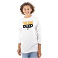 thumbnail image 3 of United States Navy Pride Runs Deep Unisex Plus Size Long Sleeve Shirt Brisco Brands 3X, 3 of 5