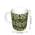 thumbnail image 2 of Disketp Green Snake Large Coffee Mug with Handle Tea Cup Novelty Coffee Cup for Men Women Office Work, 2 of 6