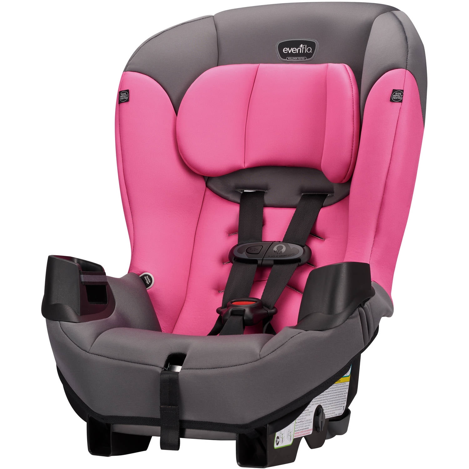 Evenflo Sonus Convertible Car Seat, Strawberry Pink - Walmart.com