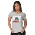 thumbnail image 3 of State of California Distressed Flag Men's Graphic T Shirt Tees Brisco Brands X, 3 of 4
