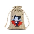 thumbnail image 1 of Iodue Face Storage Bags " Halloween Drawstring Bags Reusable Linen Goodie Bags For Trick Or Party And Candy Storage", 1 of 2