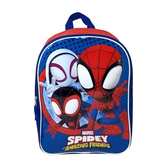 Spider Man Boys Mini Backpack with Patches, Black/Multi  display picture 1