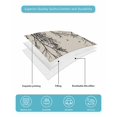 thumbnail image 5 of Quilts Twin-XL Size Bedding Set, Beige Black Branches Lightweight Quilted Comforter, Botanical Dead Tree Birds Soft Reversible Bedspread Coverlet with Pillow Covers for All Season, 68" x 98", 5 of 7
