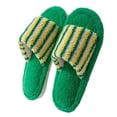 thumbnail image 5 of Bixock Slippers for Womens Indoor House Cotton Shoes Multi Size Fluzzy Fleece Lined Slide Warm Comfortable Non-Sliped Women Shoes, 5 of 6