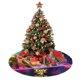 thumbnail image 4 of Falda para árbol de Navidad de Toy Story, suave y divertida, decoración navideña navideña de granja de 30", 4 of 4