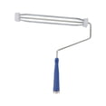 thumbnail image 2 of Roller Frame Ergonomic Handle Easy Control Painting Stainless Steel Plastic Roller Frame for Dust Stick Cleaning, 2 of 7
