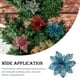 thumbnail image 4 of Cabeza de flor artificial Billuyoard Navidad Decoración falsa azul, 4 of 6