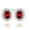 Ruby, variant on New Women's 1.4cm Long 0.5cm Wide Studded Diamond Earrings Great Valentine's Day Gifts