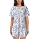 thumbnail image 1 of Fotbe Floral Butterfly Conjunto de Pijama Estampado para Mujer, 2 Piezas, Ropa de Dormir con Camiseta de Manga Corta y Shorts Suaves-Small, 1 of 6