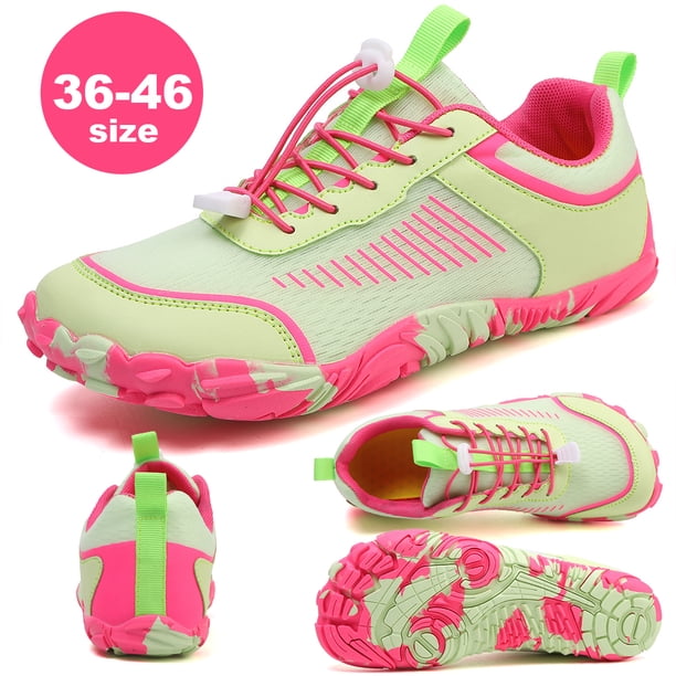 Zapatos Unisex Descalzos Playa Cómodos para Hombres (37) Verde