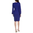 thumbnail image 2 of Adrianna Papell womens  Knit Crepe Jewel Short Dress, 2, Blue, 2 of 3