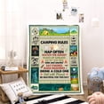 thumbnail image 4 of Ultra Soft Camping Bus Throw Blankets Retro Bus Camper Decor Sherpa Blanket Lightweight Warm Camping Blanket Suitable for Sofa Couch Bed, 4 of 7